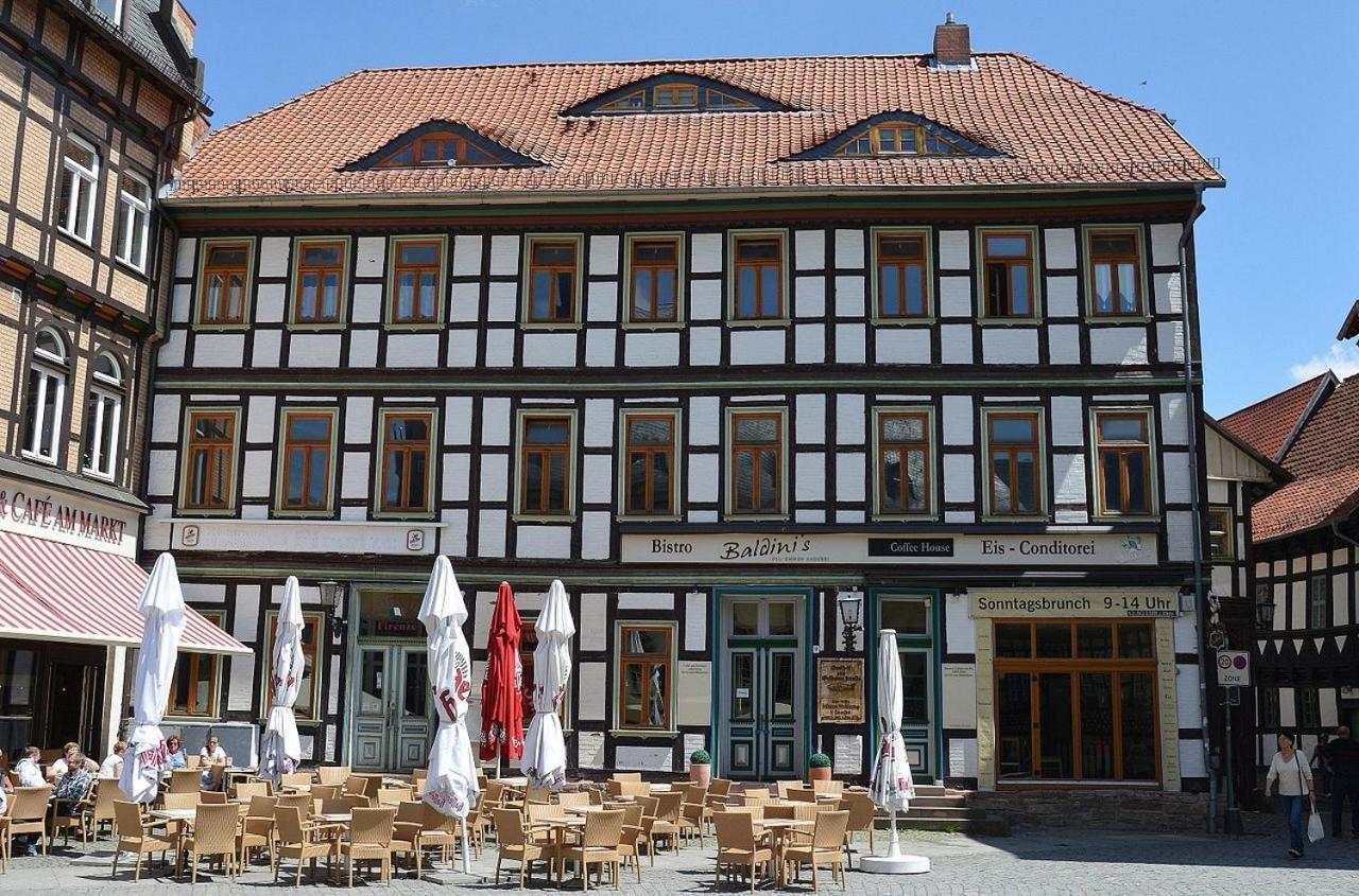 Ferienwohnung Maisonette am Markt - Schlossblick - WLAN+Netflix Wernigerode Exterior foto